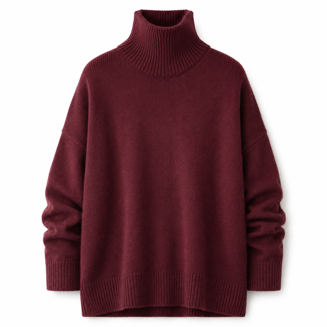 ELISA Jersey de Cuello Alto – Confort Elegante