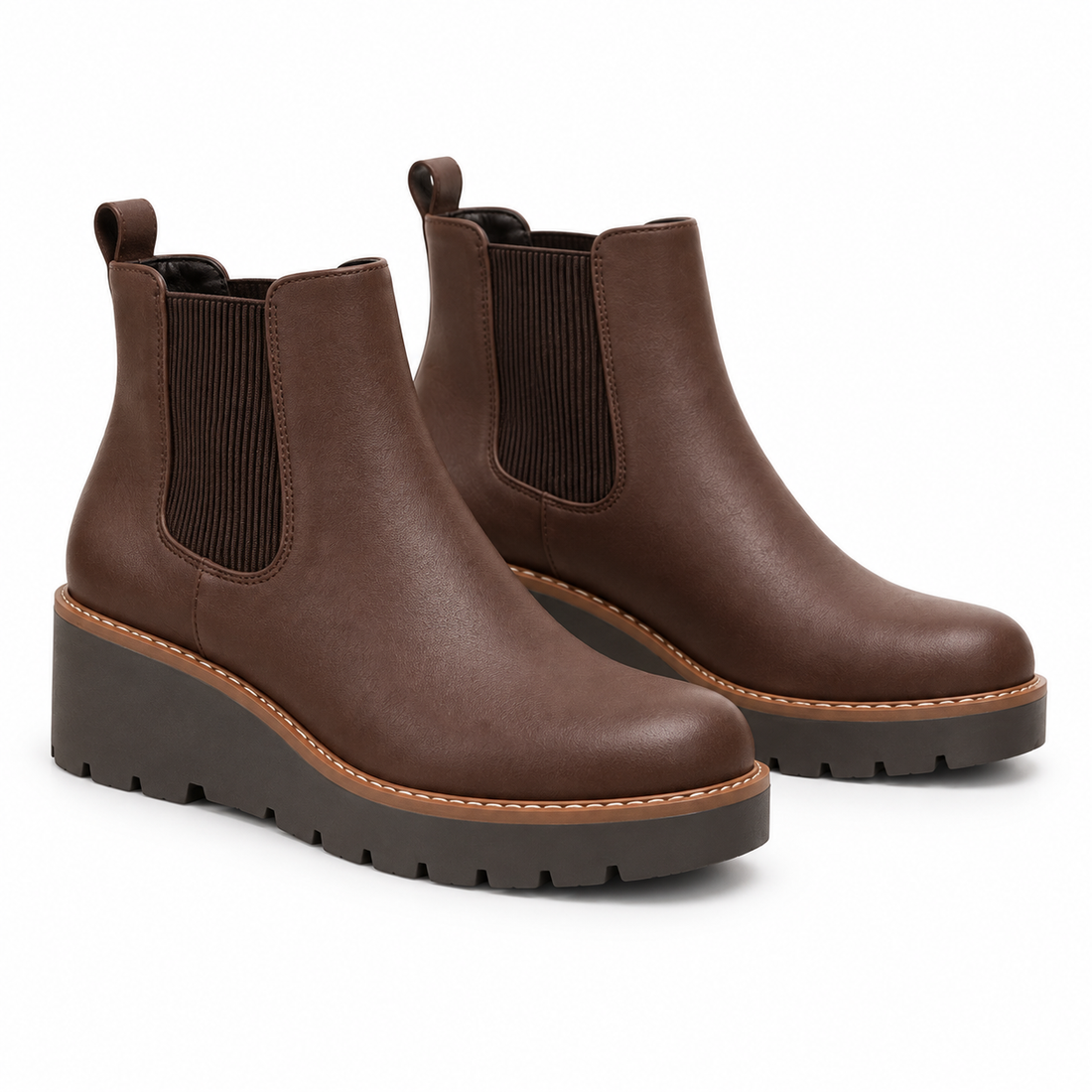 IRENE | Botines Chelsea con suela gruesa