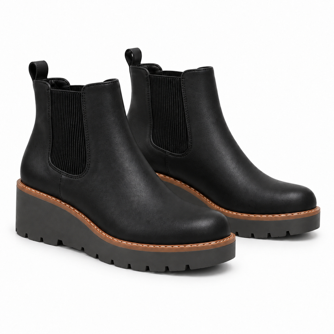IRENE | Botines Chelsea con suela gruesa