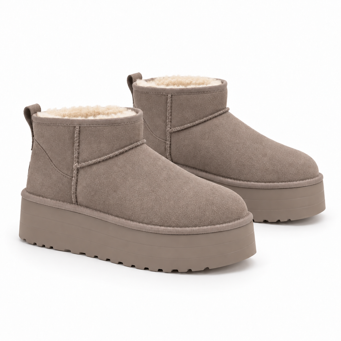 MAIA | Botines forrados con plataforma