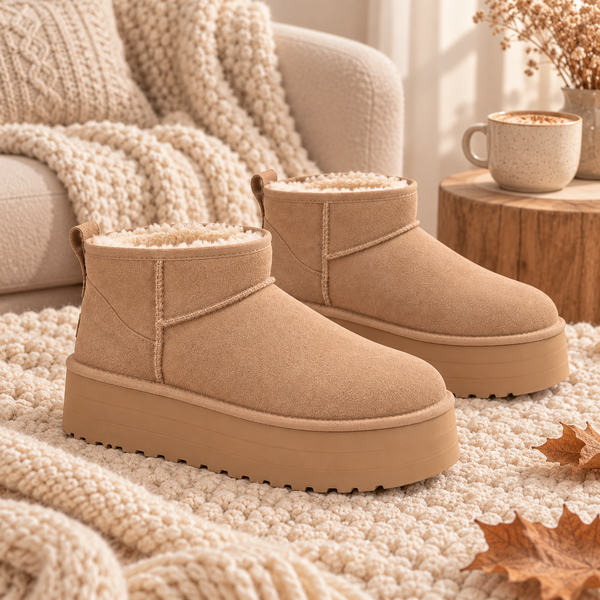 MAIA | Botines forrados con plataforma