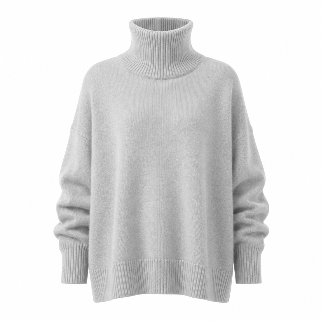 ELISA Jersey de Cuello Alto – Confort Elegante