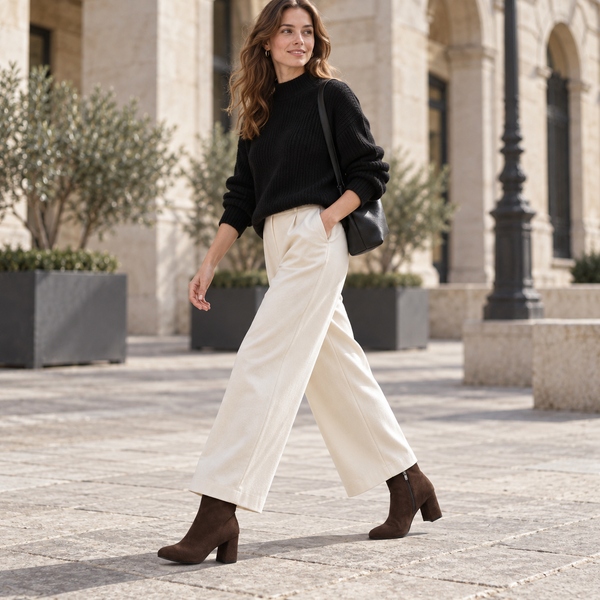 CARLA Botines de Tacón – Estilo Versátil