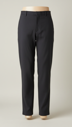 Pantalon Antraciet Getailleerd - close-up