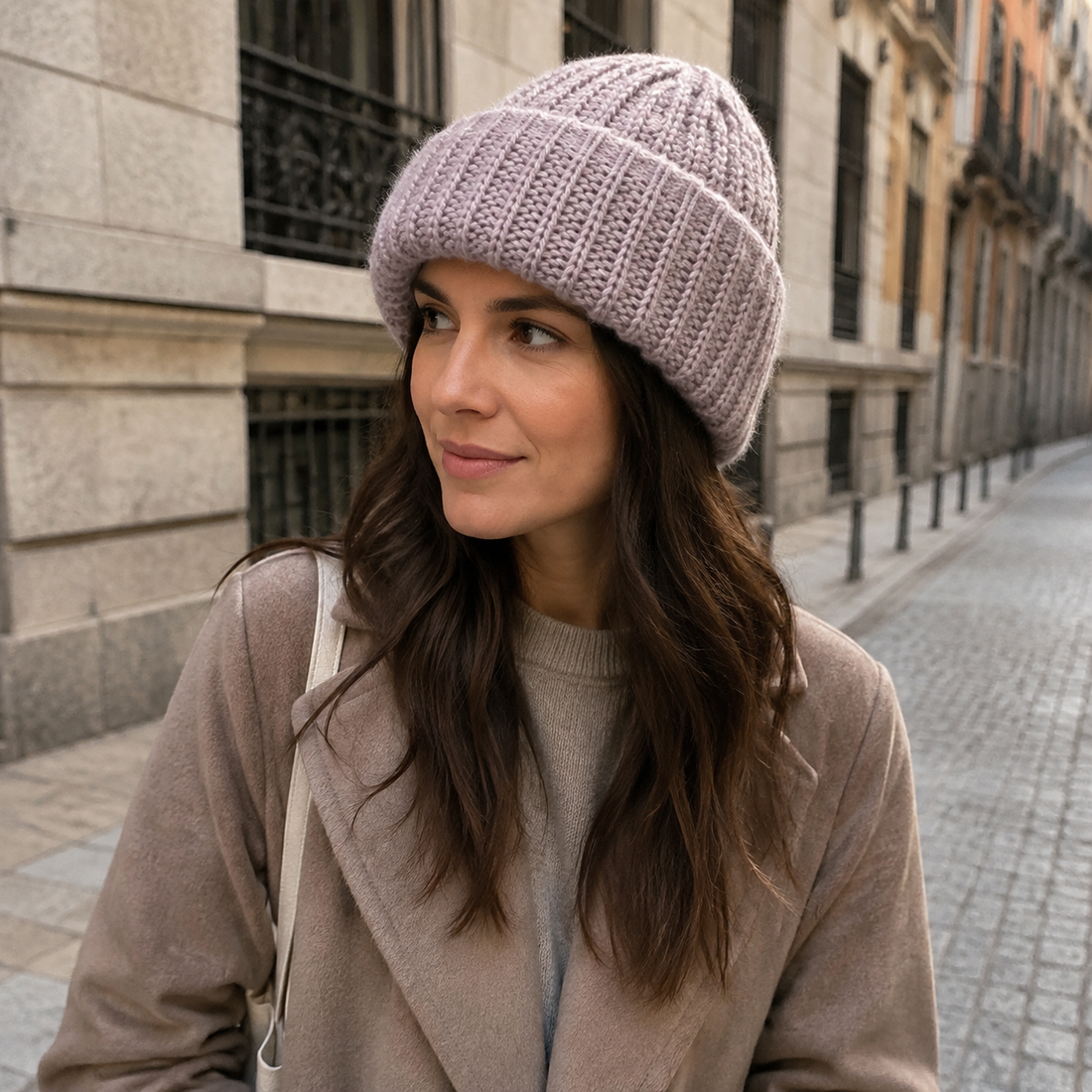 MARTA Gorro de Punto – Calidez Suave