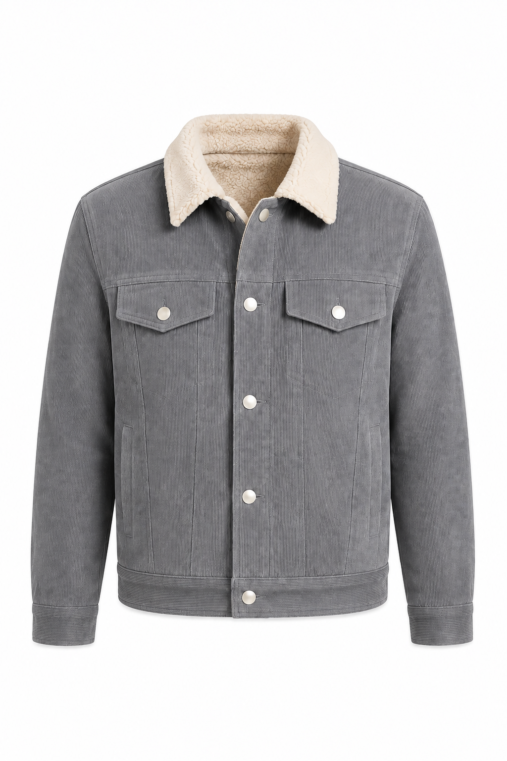 BRUNO Chaqueta con Cuello Borreguito – Calidez Urbana