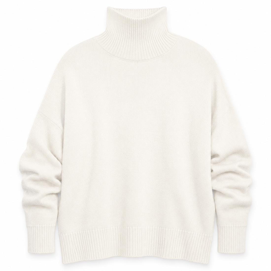 ELISA Jersey de Cuello Alto – Confort Elegante
