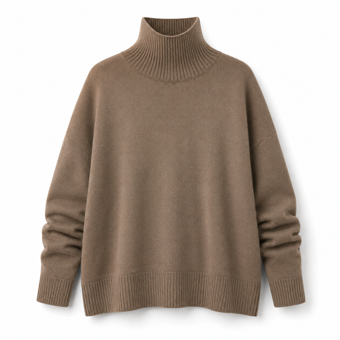 ELISA Jersey de Cuello Alto – Confort Elegante