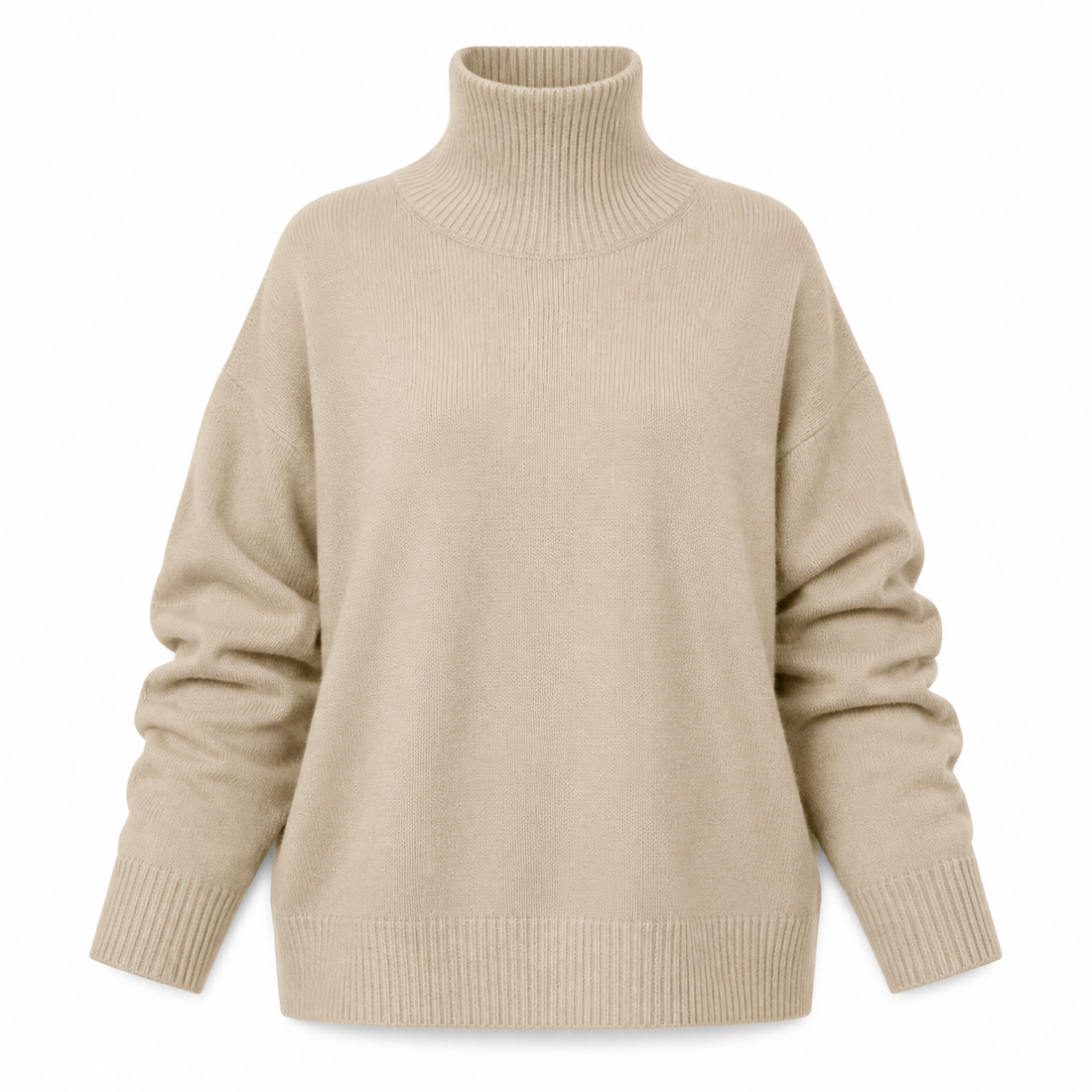 ELISA Jersey de Cuello Alto – Confort Elegante
