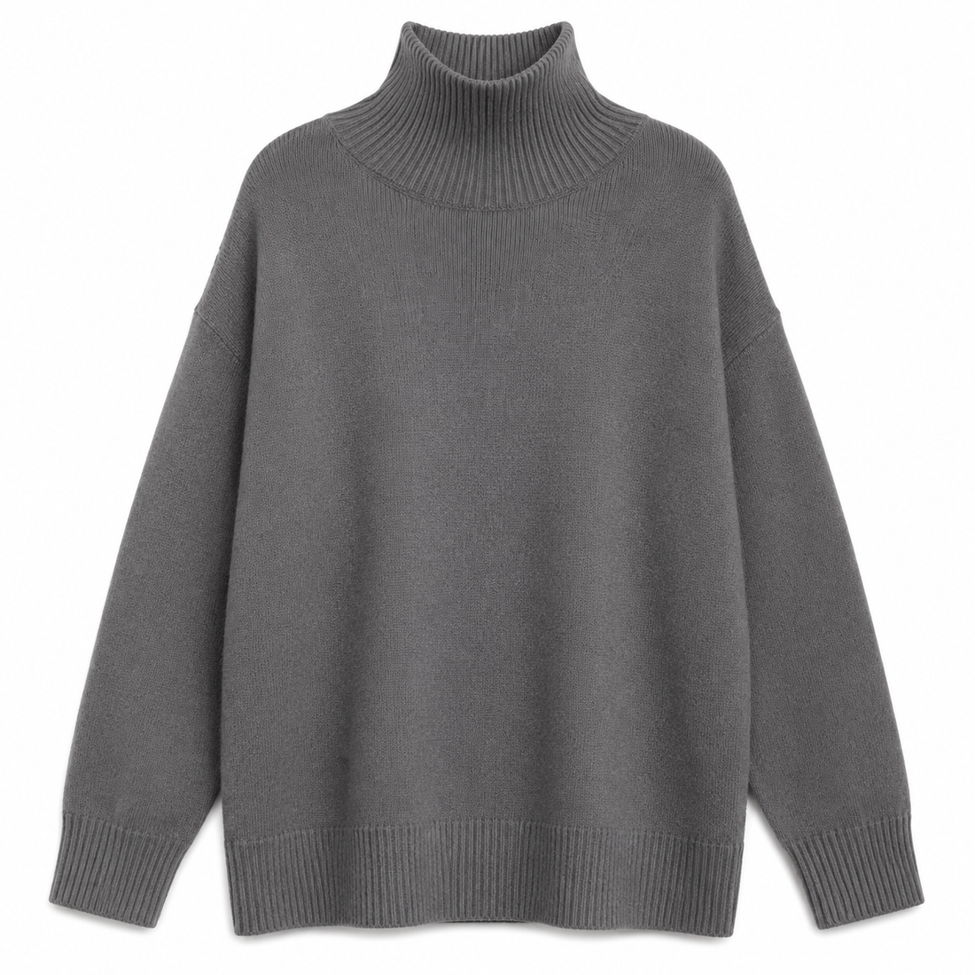 ELISA Jersey de Cuello Alto – Confort Elegante