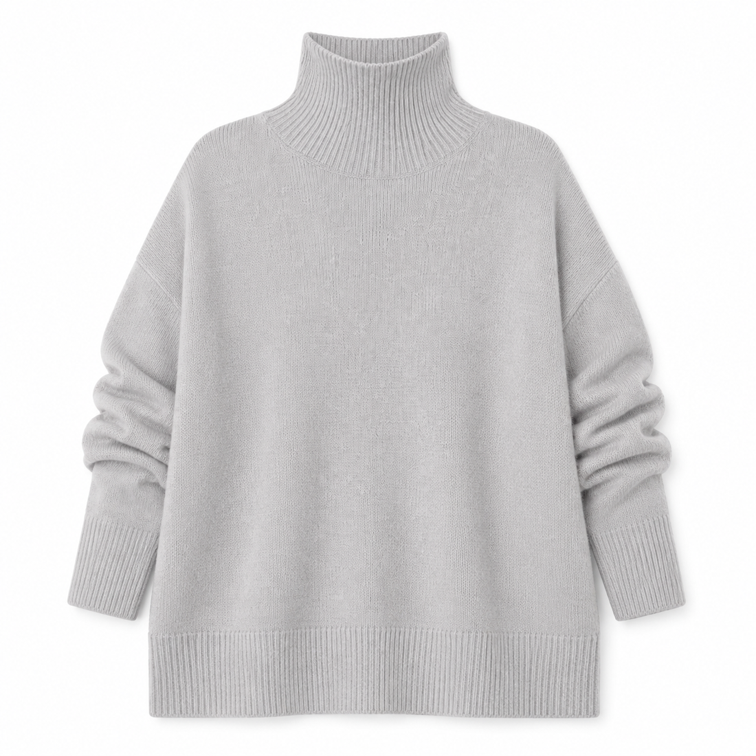 ELISA Jersey de Cuello Alto – Confort Elegante