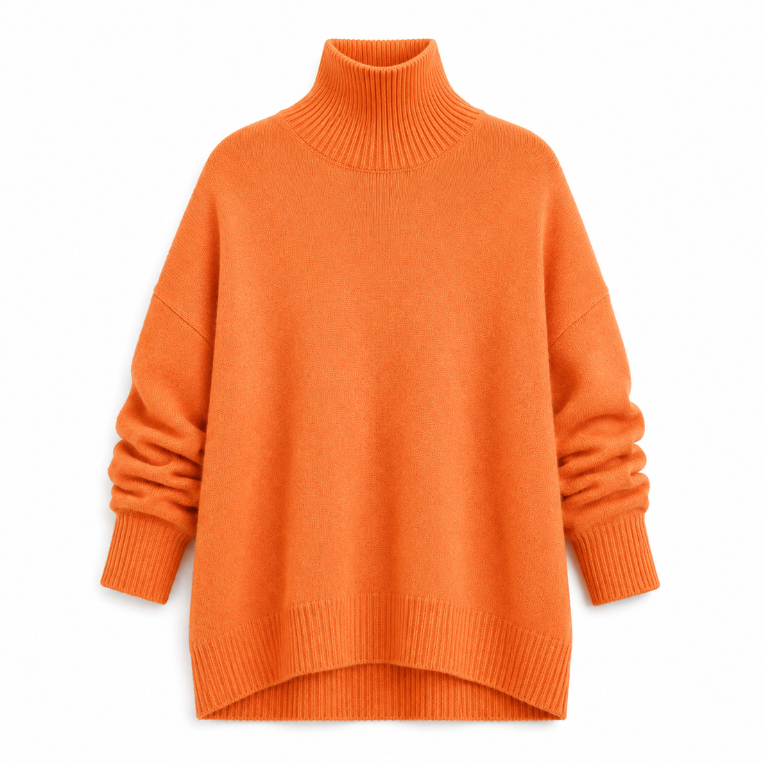 ELISA Jersey de Cuello Alto – Confort Elegante
