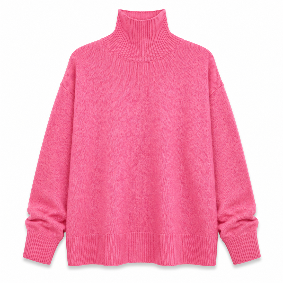 ELISA Jersey de Cuello Alto – Confort Elegante