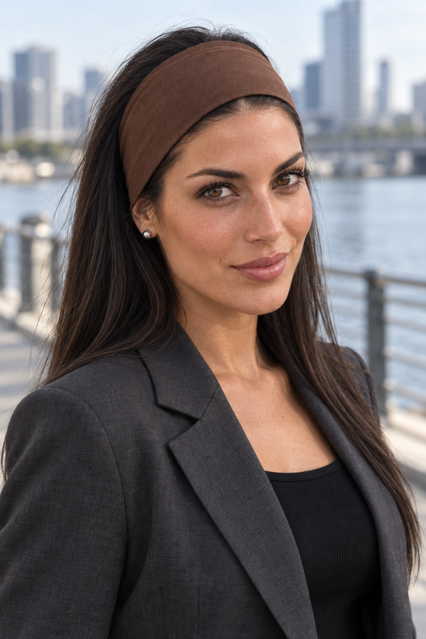 VERA Diadema Ancha – Estilo Natural