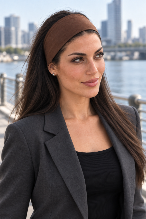 VERA Diadema Ancha – Estilo Natural