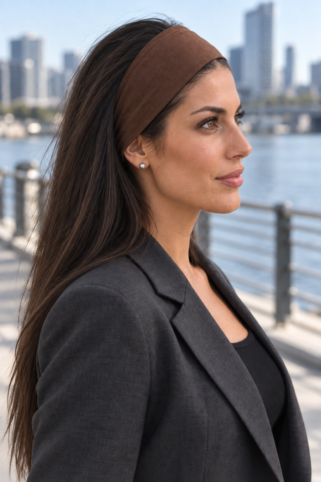 VERA Diadema Ancha – Estilo Natural