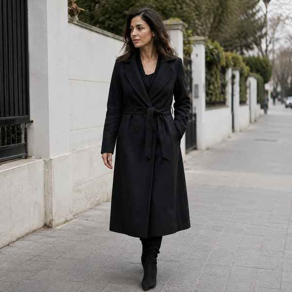 INÉS Abrigo Largo – Elegancia Refinada