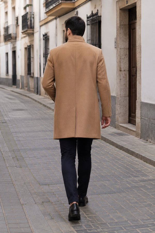 LEONARDO Abrigo Largo – Elegancia Atemporal