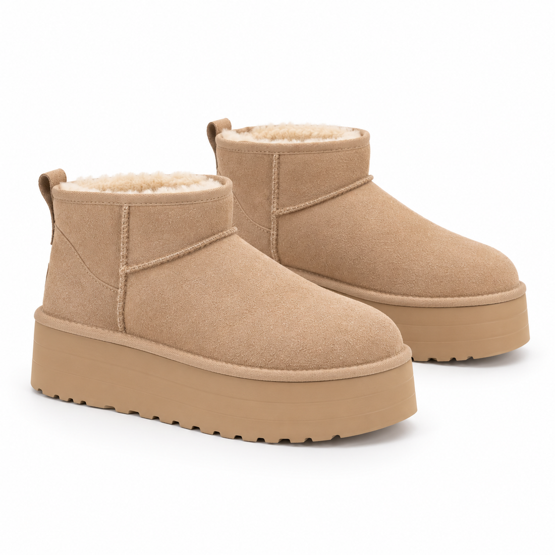 MAIA | Botines forrados con plataforma