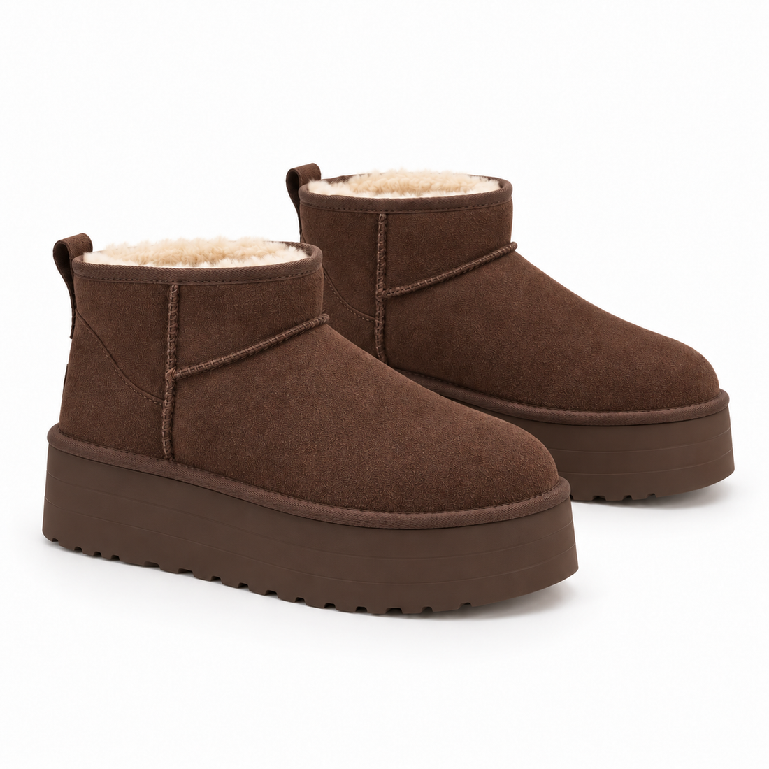 MAIA | Botines forrados con plataforma
