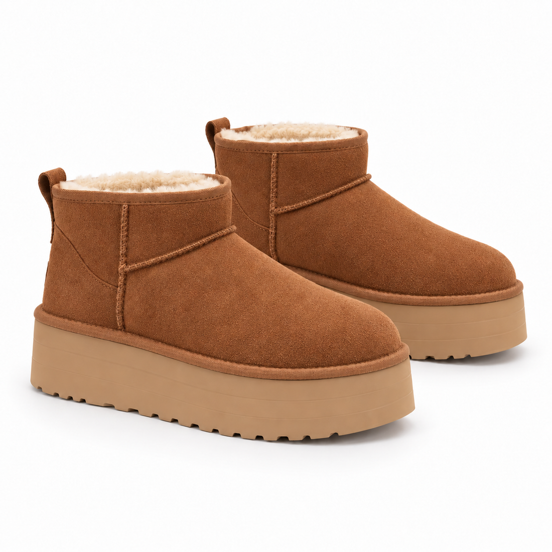 MAIA | Botines forrados con plataforma