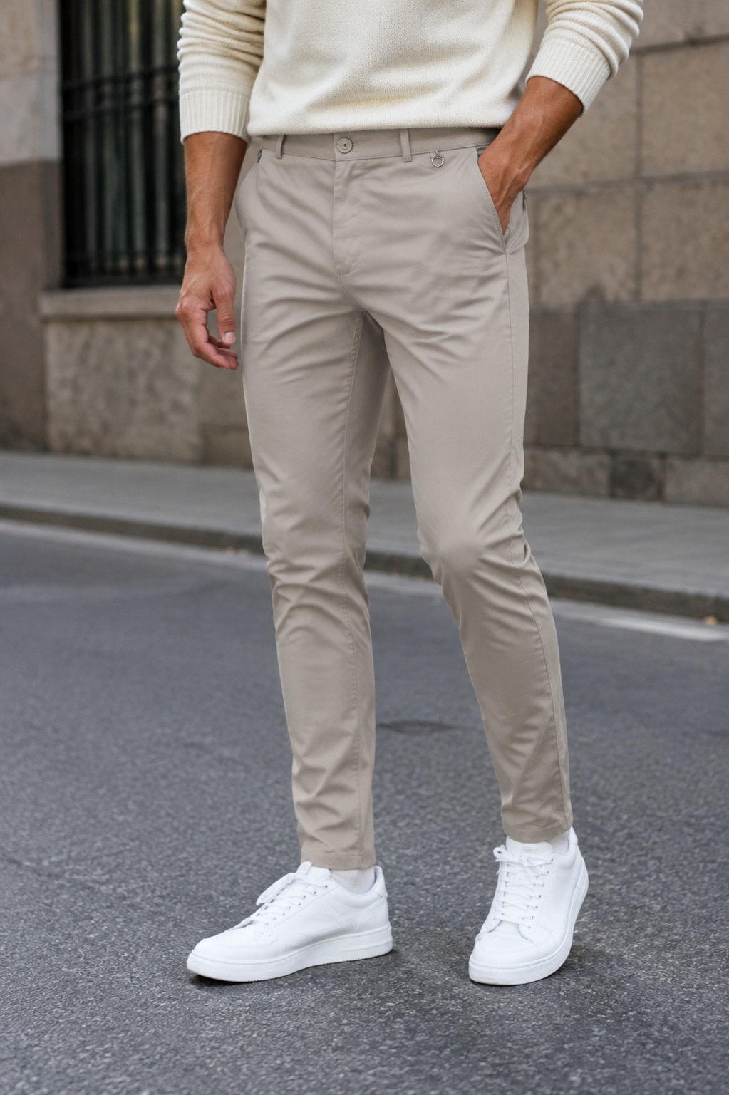 MATEO Pantalón Chino Slim – Elegancia Casual