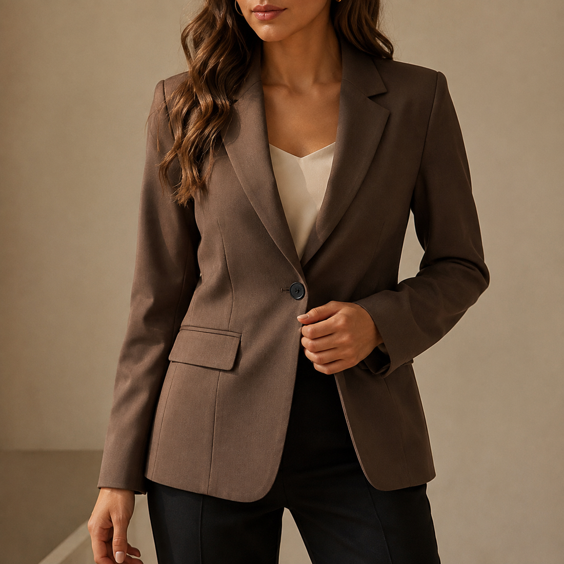 SOFÍA Blazer Entallada – Elegancia Atemporal